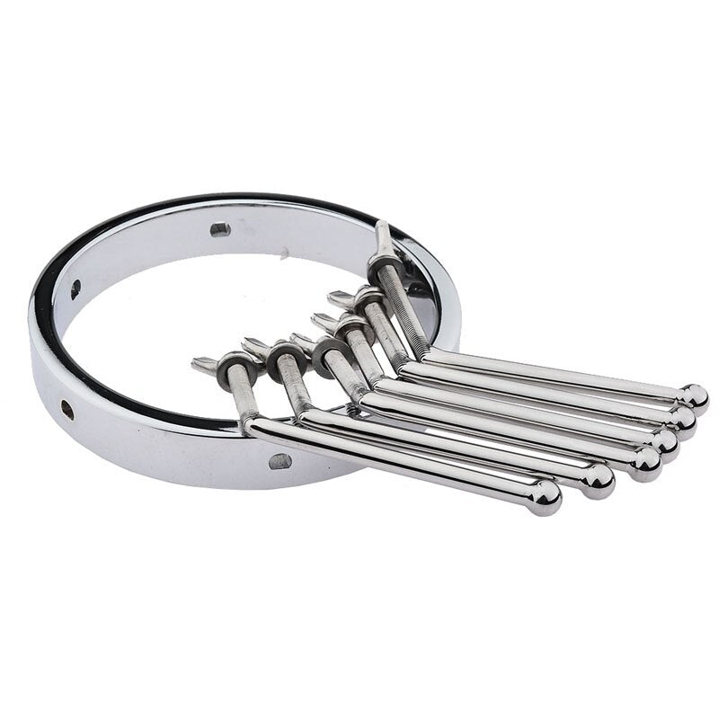 New Vaginal Speculum/Metal Anal Dilator Vaginal Dilator Clip Adjustable Size Anal Plug Adult Sex Toys for Female and Male Couples