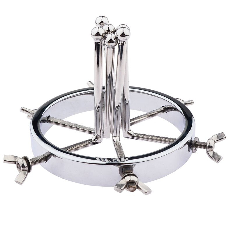 New Vaginal Speculum/Metal Anal Dilator Vaginal Dilator Clip Adjustable Size Anal Plug Adult Sex Toys for Female and Male Couples