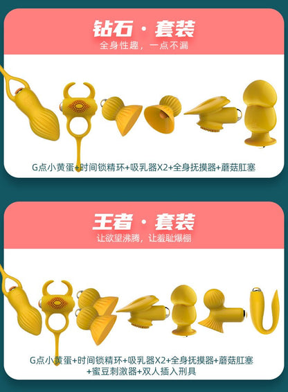Leten Sexy Toys for Women Vibrators 7 Ways Play Clitoral Sucking Tongue Licking G-Spot Dildo Rings Sucker Anal Plug Masturbators