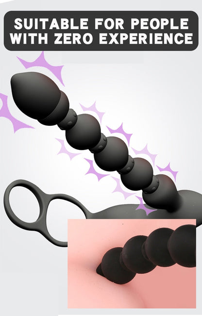 BODYPRO Male Prostate Massage Vibrator Penis Vibrator Ring Anal Plug Stimulator Butt Plug Delay Ejaculation Ring Toy for Men