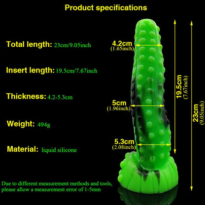 YOCY Realistic Tiger Dildos Silicone Animal Dick Penis Bumpy Little Pump Massage Gay Toys Butt Plug Sex Toys for Women Adult Toy