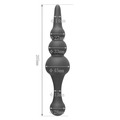 Super Long Anal Bead Butt Plug Female Masturbation Tool Anal Plug G-spot Vagina Stimulator Prostate Massager Sex Toys for Couples