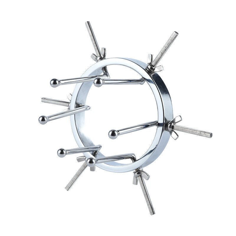 New Vaginal Speculum/Metal Anal Dilator Vaginal Dilator Clip Adjustable Size Anal Plug Adult Sex Toys for Female and Male Couples