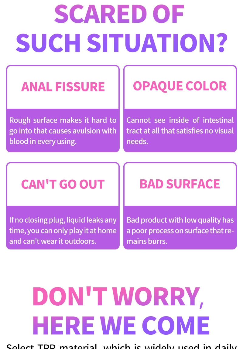 Hollow Anal Plug with Stopper Anal Expander/Tunnel/Toy Transparent Anus Dilation Adult SM Sex Toys for Women Men Couple Lesbian