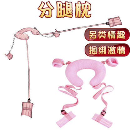 SM Bondage Restraints Slave Straps Pillow Sex Toys for Women Couples Handcuffs Neck Ankle Cuffs Adult Games Sex Products