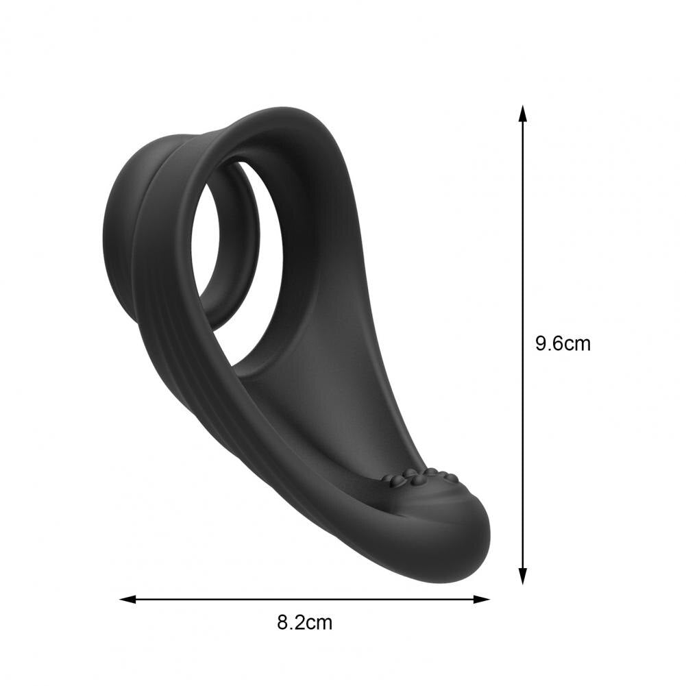 Penis Corrector Penis Cock Ring Flexible Fast Adaptation Silicone Delay Ejaculation Lock Ring for Male Masturbators