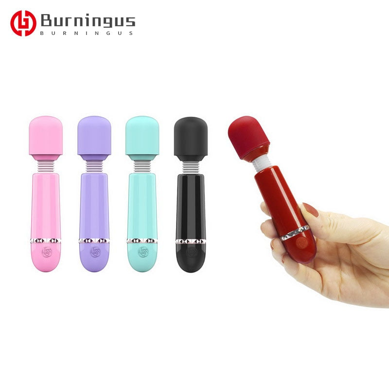 Wireless Mini Dildos AV Vibrator Magic Wand for Women Clitoris Stimulator USB Rechargeable Massager Sex Toys