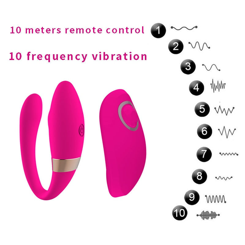 10 Speed G Spot Vibrator Wireless Remote Control Clitoris Stimulator Wearable Panties Dildo Vibrating Egg Sex Toys for Women