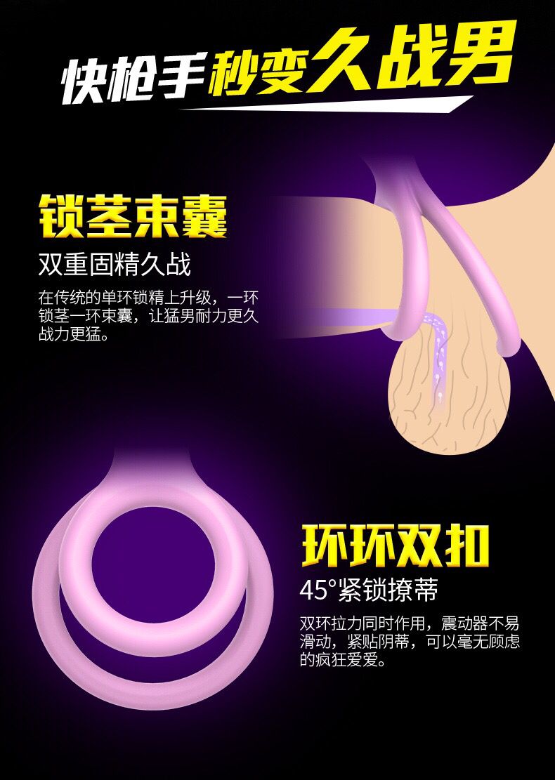 Leten Cock Ring Vibrators Reusable Silicone Dildo Penis Enlargement Delayed Ejaculation Anal Couples Chastity Sexy Toys for Men