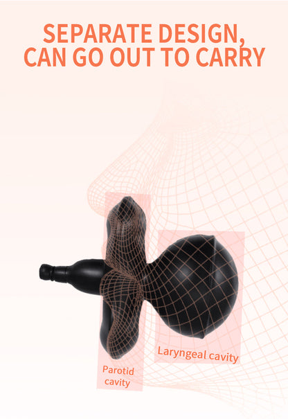 BDSM Super Huge Mouth Gag Strapless Inflatable Expansion Open Mouth Gag Restraint Bondage Adult Sex Toys for Women Couples Slave