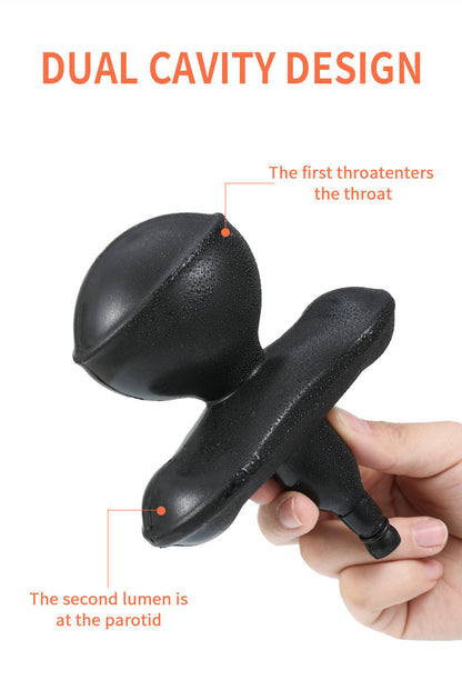 BDSM Super Huge Mouth Gag Strapless Inflatable Expansion Open Mouth Gag Restraint Bondage Adult Sex Toys for Women Couples Slave