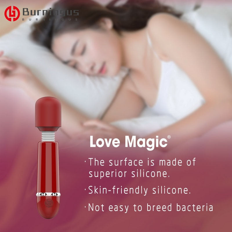 Wireless Mini Dildos AV Vibrator Magic Wand for Women Clitoris Stimulator USB Rechargeable Massager Sex Toys