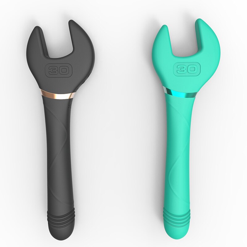 3 Color Wrench Vibrators for Women's Nipple Clitoris Stimulating 10-Frequency Vibrating Massager Female Masturbator