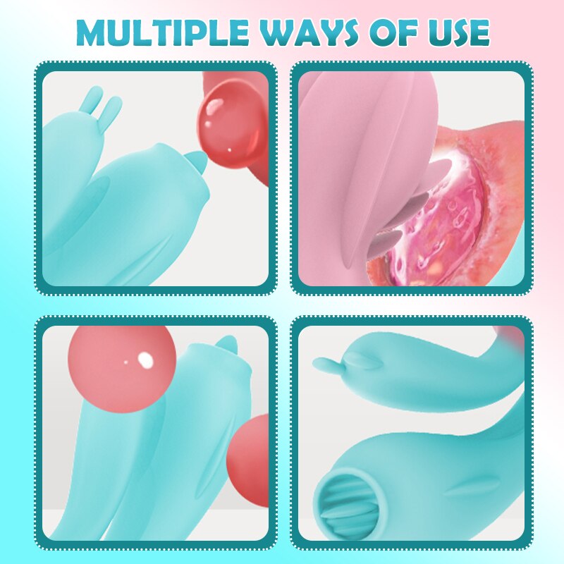 APP Control Female Vibrators Tongue Licking Clitoris Stimulator G Spot Massager Vibrating Female Masturbation