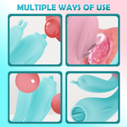 APP Control Female Vibrators Tongue Licking Clitoris Stimulator G Spot Massager Vibrating Female Masturbation