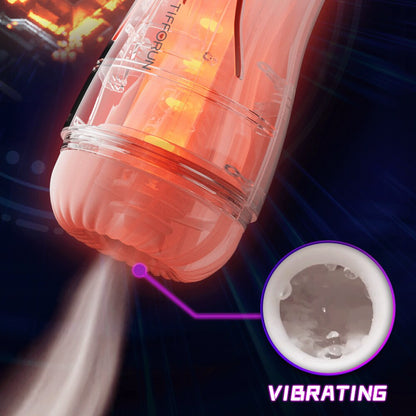 Automatic Blowjob Vibrator Real Suction Vaginal Pussy Masturbator for Men, 18+ Adult Sex Toys for Men