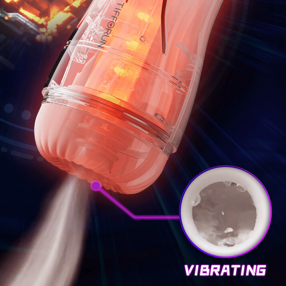 Automatic Blowjob Vibrator Real Suction Vagina Pussy Masturbator for Men 18 Adult Sex Toys for Men
