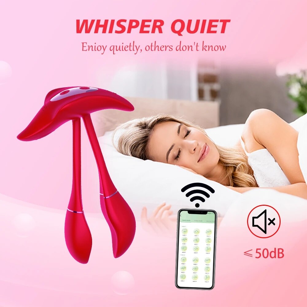 Remote App Control G Spot Vibrator for Women Clitoris Vibrating Massager Female Masturbator