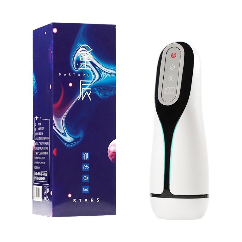 Automatic Male Masturbators 9 Suction and Vibration, Heating, Realistic Pussy Vaginas, Adult Male Sex Toys for Men 18+