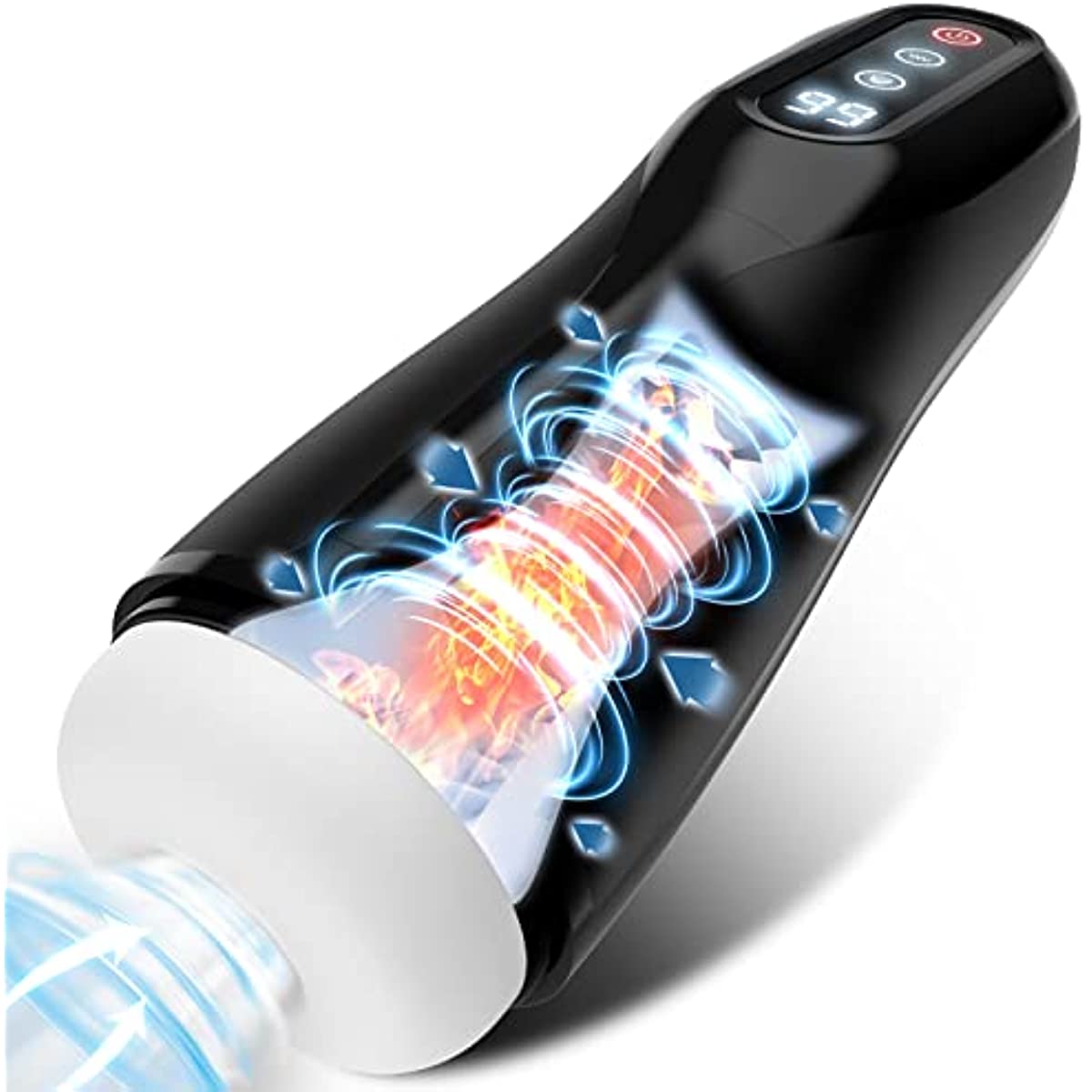 Automatic Male Masturbators 9 Suction and Vibration, Heating, Realistic Pussy Vaginas, Adult Male Sex Toys for Men 18+