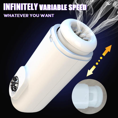 Automatic Thrusting Telescopic Masturbators for Men Penis Stimulation Oral Sex Soft Vagina Cup Pussy Sex Toy for Male
