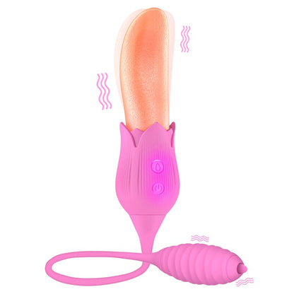 Realistic Licking Tongue Vibrator Egg Vibrator G-Spot Clitoris Vaginal Nipple Stimulator Female Masturbator