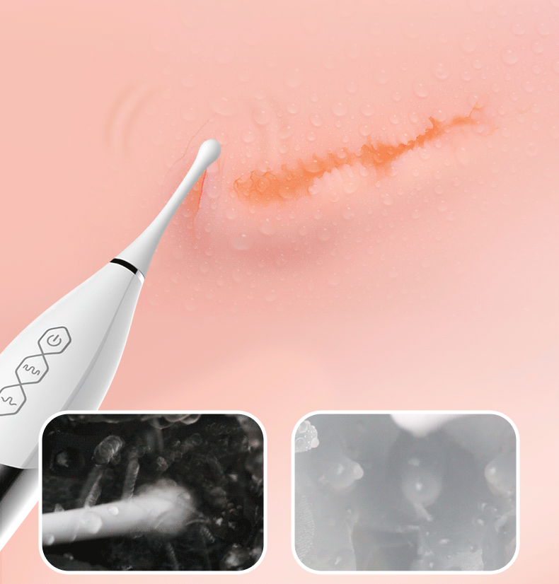 Sex Product Female Full Body Massage Stick Vagina G-Spot Stimulation Vibrator + Rabbit + Tongue Headwear Sex Toys Masturbator.