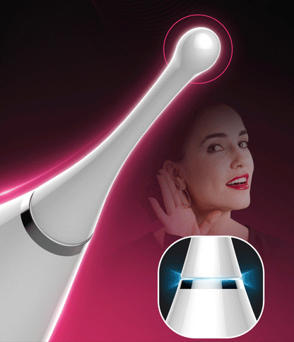 Sex Product Female Full Body Massage Stick Vagina G-Spot Stimulation Vibrator + Rabbit + Tongue Headwear Sex Toys Masturbator.
