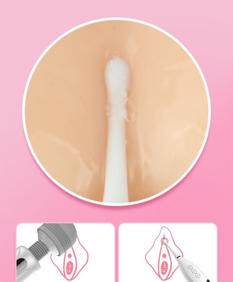 Sex Product Female Full Body Massage Stick Vagina G-Spot Stimulation Vibrator + Rabbit + Tongue Headwear Sex Toys Masturbator.