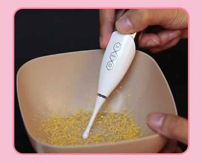 Sex Product Female Full Body Massage Stick Vagina G-Spot Stimulation Vibrator + Rabbit + Tongue Headwear Sex Toys Masturbator.