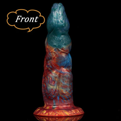 LUUK 6CM Thick Streamer Color Dildo Huge Glans Anal Plug with Powerful Suction Cup Sex Toys for Women Sexual Fantasy Products