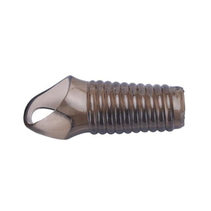 Flexible Penis Extender Sleeve Condoms Thread Penis Sleeve Extension Scrotum Ring Sex Toys Delay Ejaculation Cock Ring Sex Toy