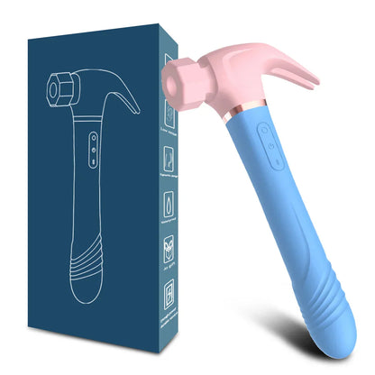 Hammer Vibrator Multifunctional Sex Machine G-Spot Stimulation Telescopic Dildo Vaginal Massage Clit Sucking Female Masturbator