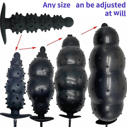 Hannibal Expand Inflatable Anal Plug Huge Butt Plug Stimulate Sex Toy For Women/Men Masturbators Prostate Massager Big Anal Toys