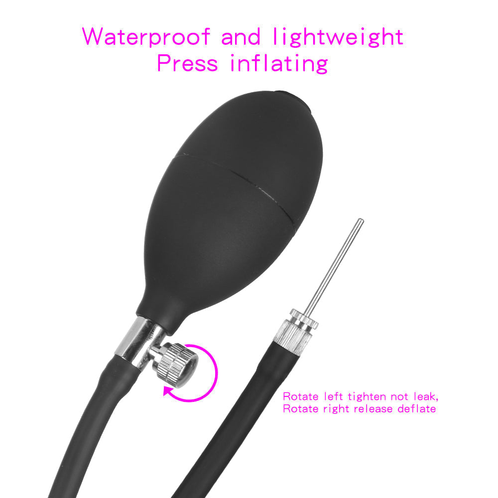 Expandable Prostate Massager Butt Plug Adult Sex Toys Inflatable Silicone Huge Big Anal Plug Anal Dildo Pump Anal Dilator