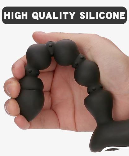 BODYPRO Male Prostate Massage Vibrator Penis Vibrator Ring Anal Plug Stimulator Butt Plug Delay Ejaculation Ring Toy for Men