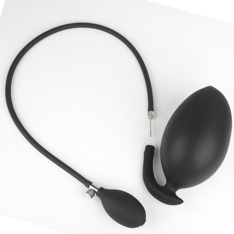 Inflatable 250mm Super Large Silicone Anus Dilator Anal Plug Dildo Pump Women Sex Toys Butt Vagina Stimulate Prostate Massage 18+