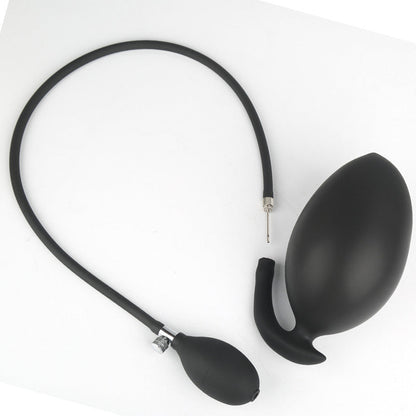 Inflatable 250mm Super Large Silicone Anus Dilator Anal Plug Dildo Pump Women Sex Toys Butt Vagina Stimulate Prostate Massage 18+