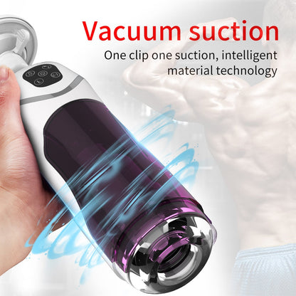 Powerful Automatic Telescopic Rotation Male Masturbator, Voice Interaction Masturbator Cup, Vagina Sex Toys for Men, Adult Sex Shop