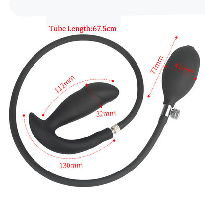 Inflatable 250mm Super Large Silicone Anus Dilator Anal Plug Dildo Pump Women Sex Toys Butt Vagina Stimulate Prostate Massage 18+