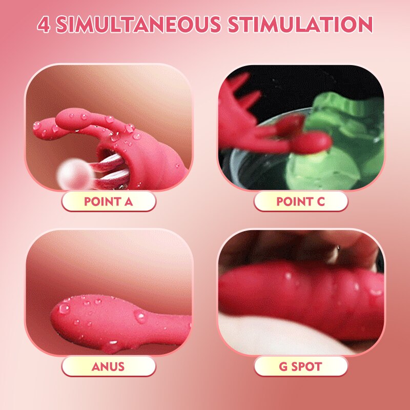 G-Spot Clitoral Vaginal Licking Vibrators for Women