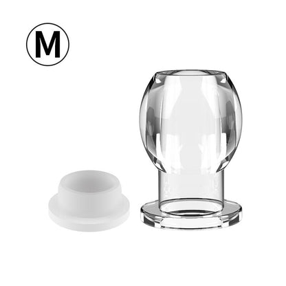 Hollow Vagina Butt Plug with Stopper Plug Anal Expander Anal Dilator Speculum Men Prostate Massage Sex Toy for Gay