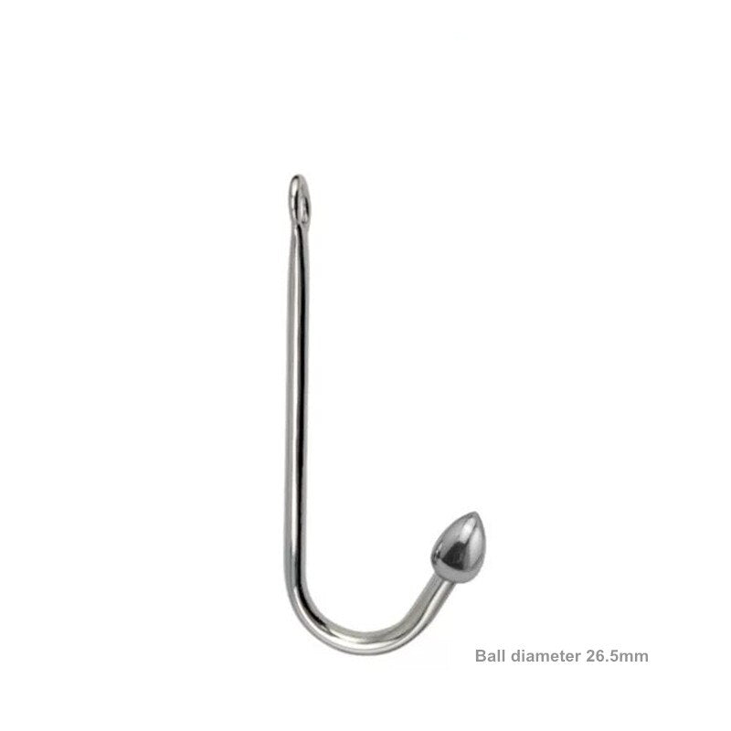 Hot Erotic Sexy Anal Hook Ball Stainless Steel SM Butt Plug Hook Anal Sex Toys for Couples Adult Sex Games Sexy Toys