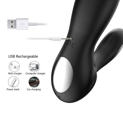 IKOKY 8 Speed Electric Shock Anal Dildo Vibrator Prostate Massager Perineum Stimulator Sex Toys for Men Women Gay Anal Butt Plug