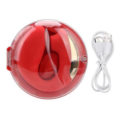 IKOKY Dildo Vagina Sucking Vibrators Sex Toys for Women USB Charging Case Free Bend Clitoris Stimulator Nipple Sucker