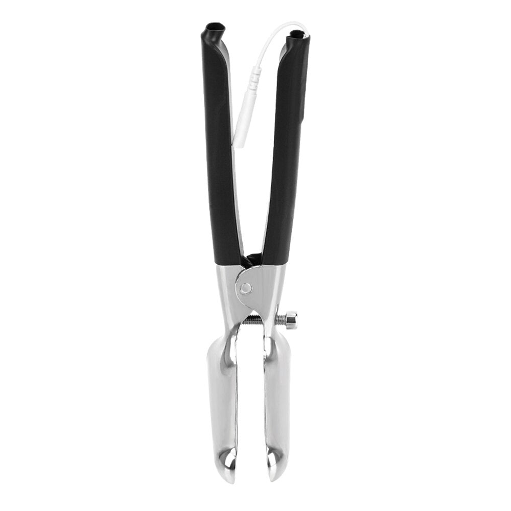 IKOKY Electric Shock Anal Expander Anal Speculum Vaginal Dilator Medical Themed Toys Sex Toys for Women Stainless Steel
