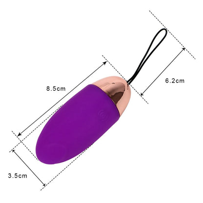 IKOKY Vibrating Egg 10 Speed Vibrator G-spot Massage Clitoris Vagina Stimulator Sex Toys for Women Adult Products Waterproof