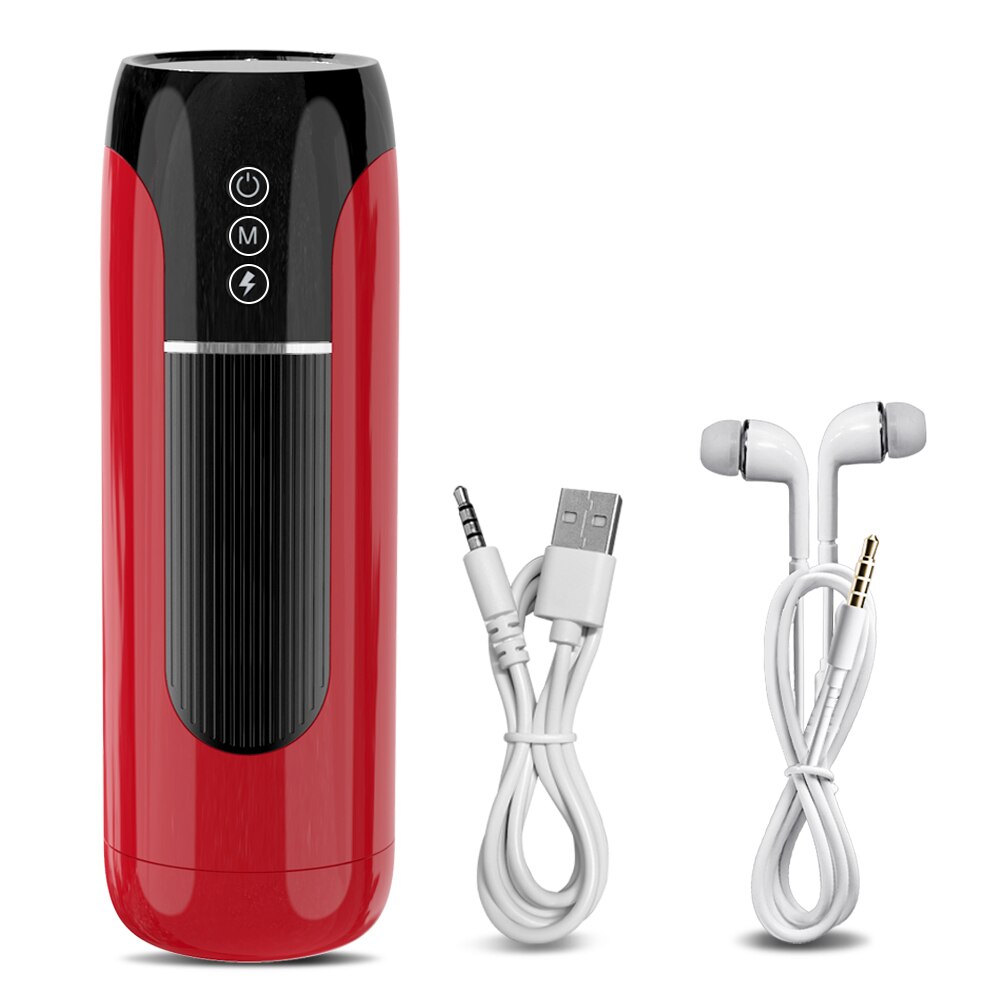 IPX7 Automatic Male Masturbator Vibrating Oral Sex Machine Masturbation Cup Sex Toy for Men Adult Product for Men