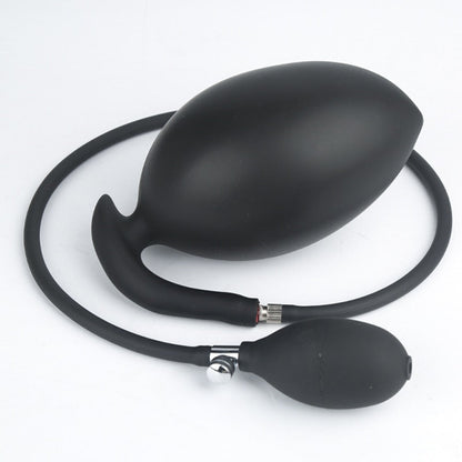 Inflatable 250mm Super Large Silicone Anus Dilator Anal Plug Dildo Pump Women Sex Toys Butt Vagina Stimulate Prostate Massage 18+
