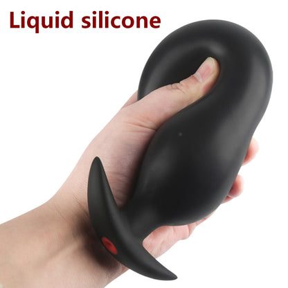 Inflatable Pump Anal Plug Silicone Super Big Butt Plug Dildo Prostate Massager Anus Extender Dilator Sex Toys for Women